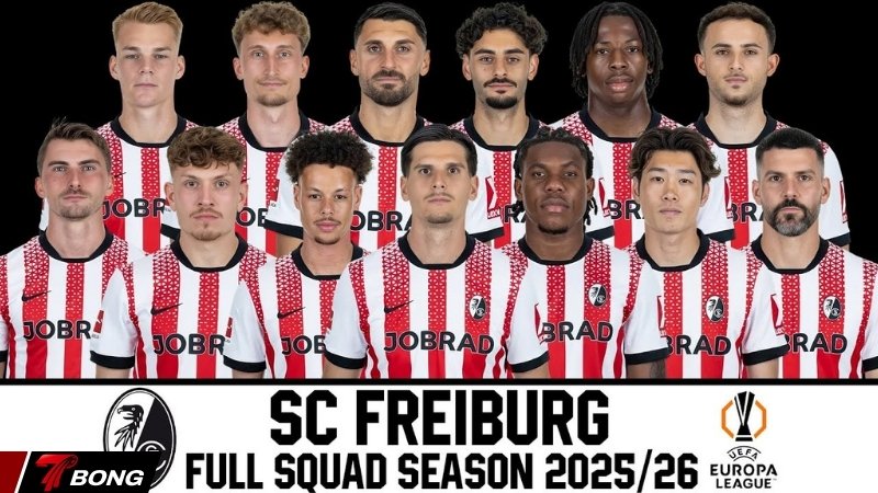 Đội hình hiện tại của Freiburg